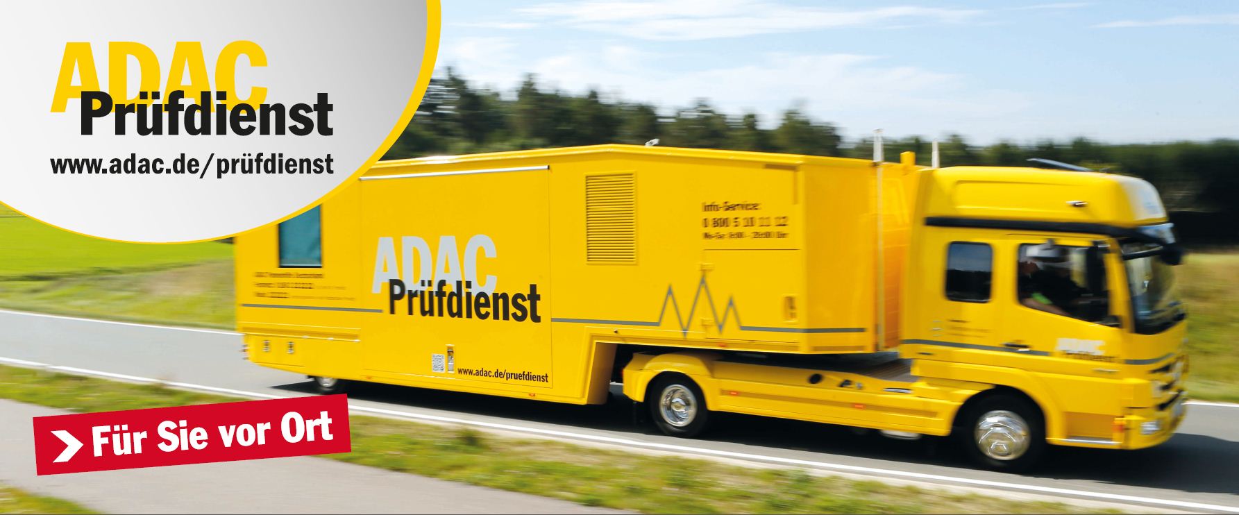 Der mobile Prüfdienst des ADAC Nordbayern ist wieder unterwegs