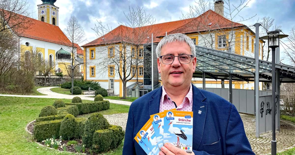 Stadt Hemau hat Kinderbuch über Störche veröffentlicht.