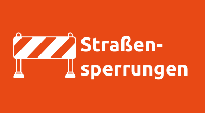 Vollsperrung der Gemeindeverbindungsstraße Aichkirchen–Bügerl