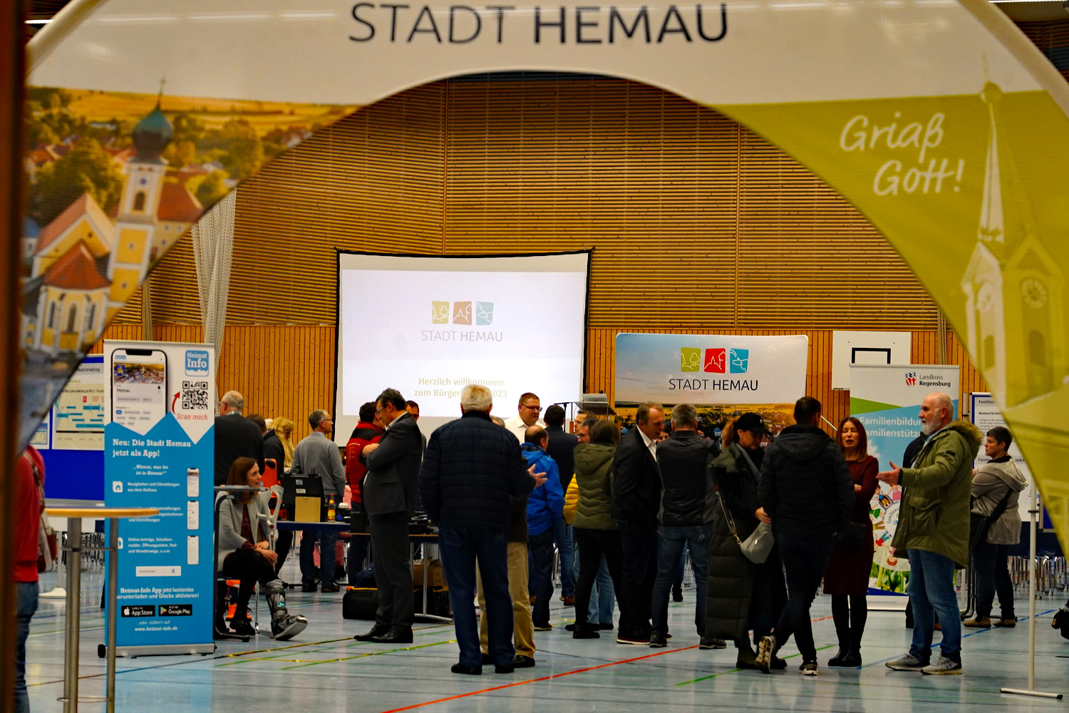 Stadt Hemau veranstaltete Bürgerforum und digitale Bürgerinfo.